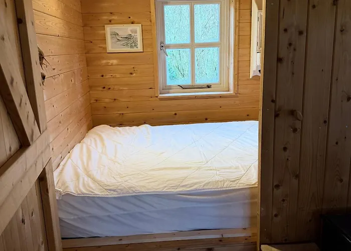 Apartamento Houten Familiehuisje Met Grote Tuin