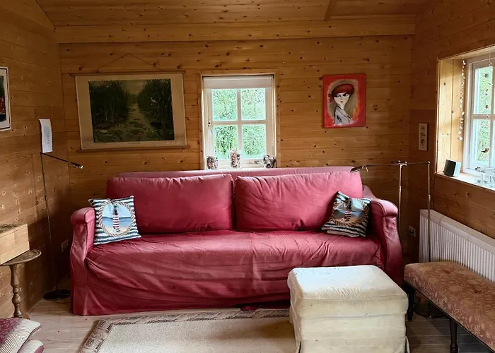 Appartement Houten Familiehuisje Met Grote Tuin